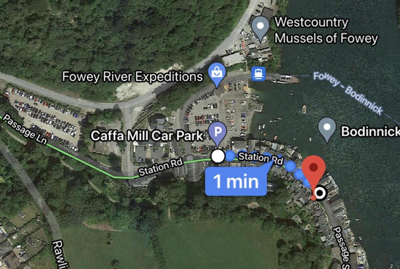 The Slipway Fowey Harbour Parking 1 Min & Garden Villa Bagian luar foto